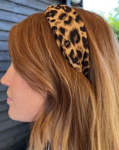 Hårbøjle Deluxe - Leo Cognac