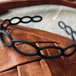 Hårbøjle Nora Mat Black