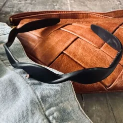 Hårbøjle Twist Mat Black