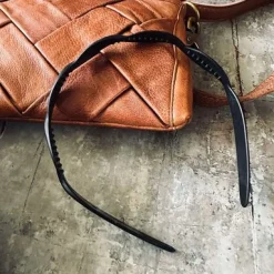 Hårbøjle Twist Mat Black