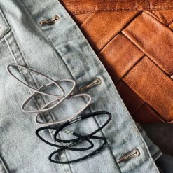 Hårelastikker Black / Grey Star