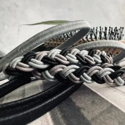 Hårelastikker Black / Grey - 3 Mix