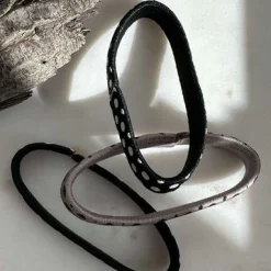 Hårelastikker Black / Grey - 3 stk