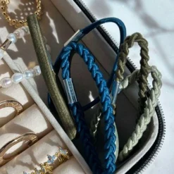 Hårelastikker Blue / Green - 6 stk