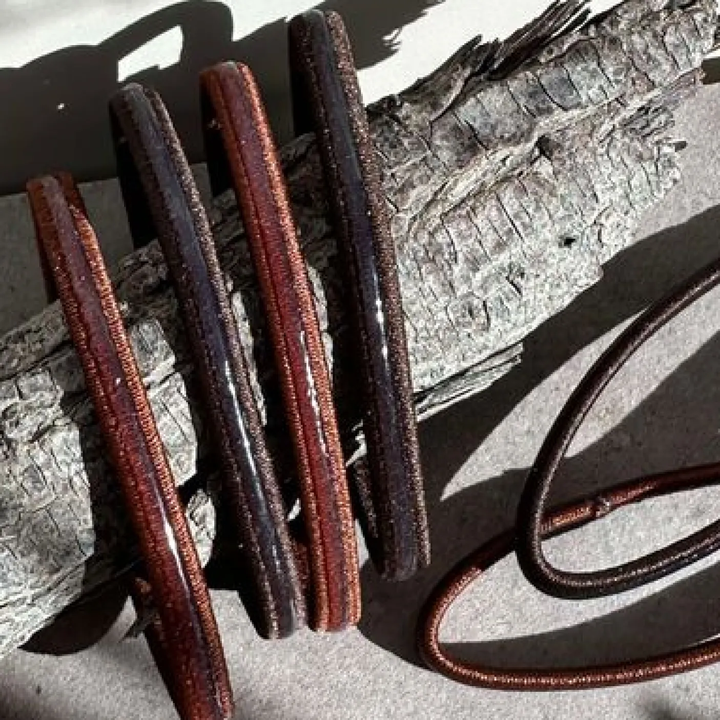 Hårelastikker Brown - Anti-skrid