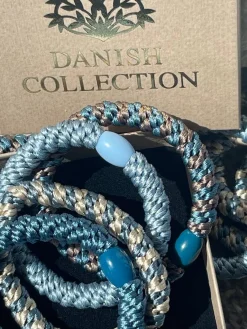 Hårelastikker Supreme Sky blue - 4 stk.