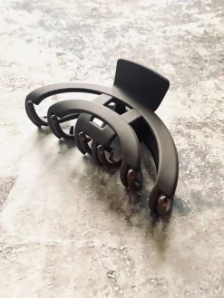 Hårklemme - DARK BROWN