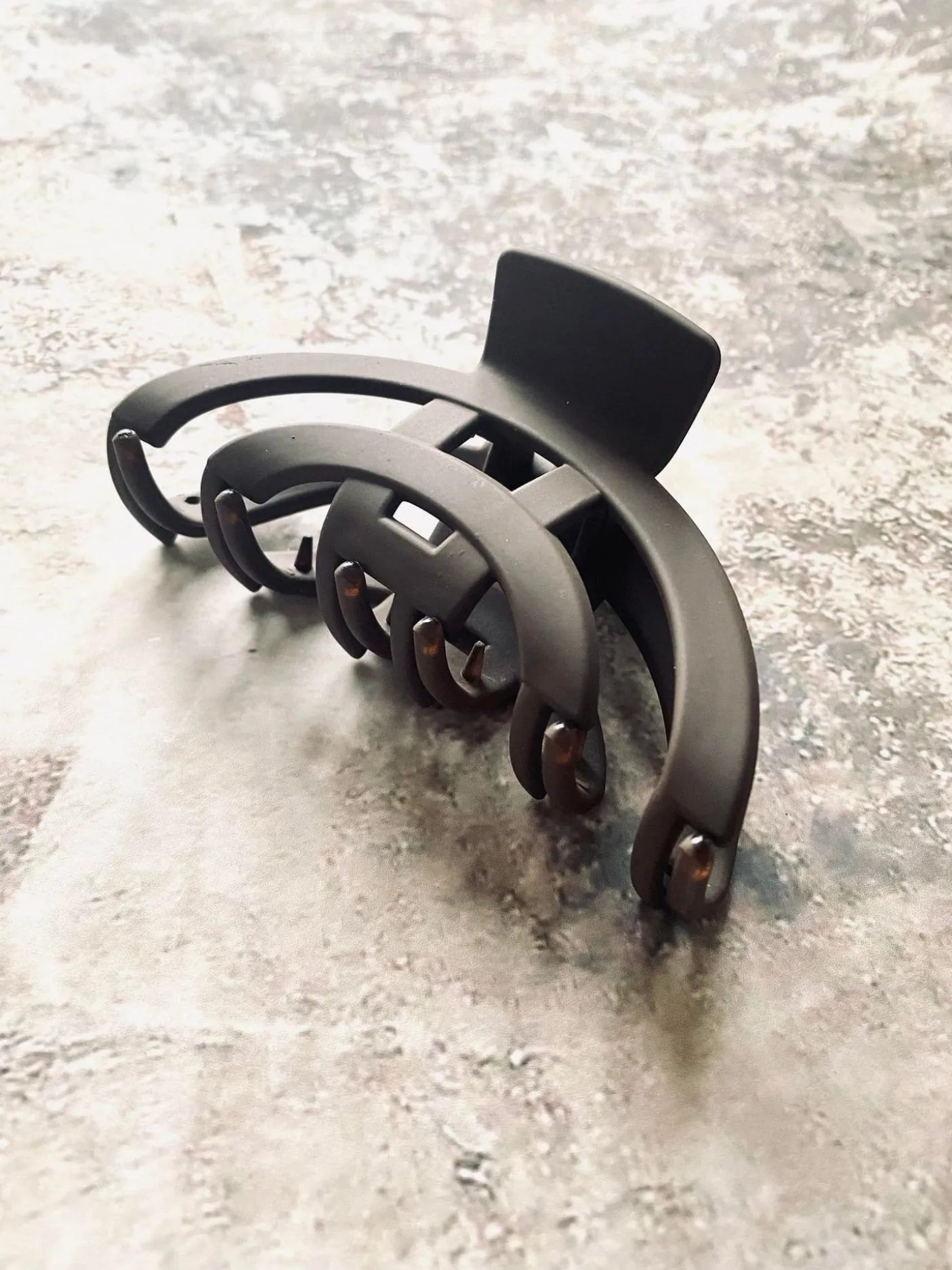 Hårklemme - DARK BROWN