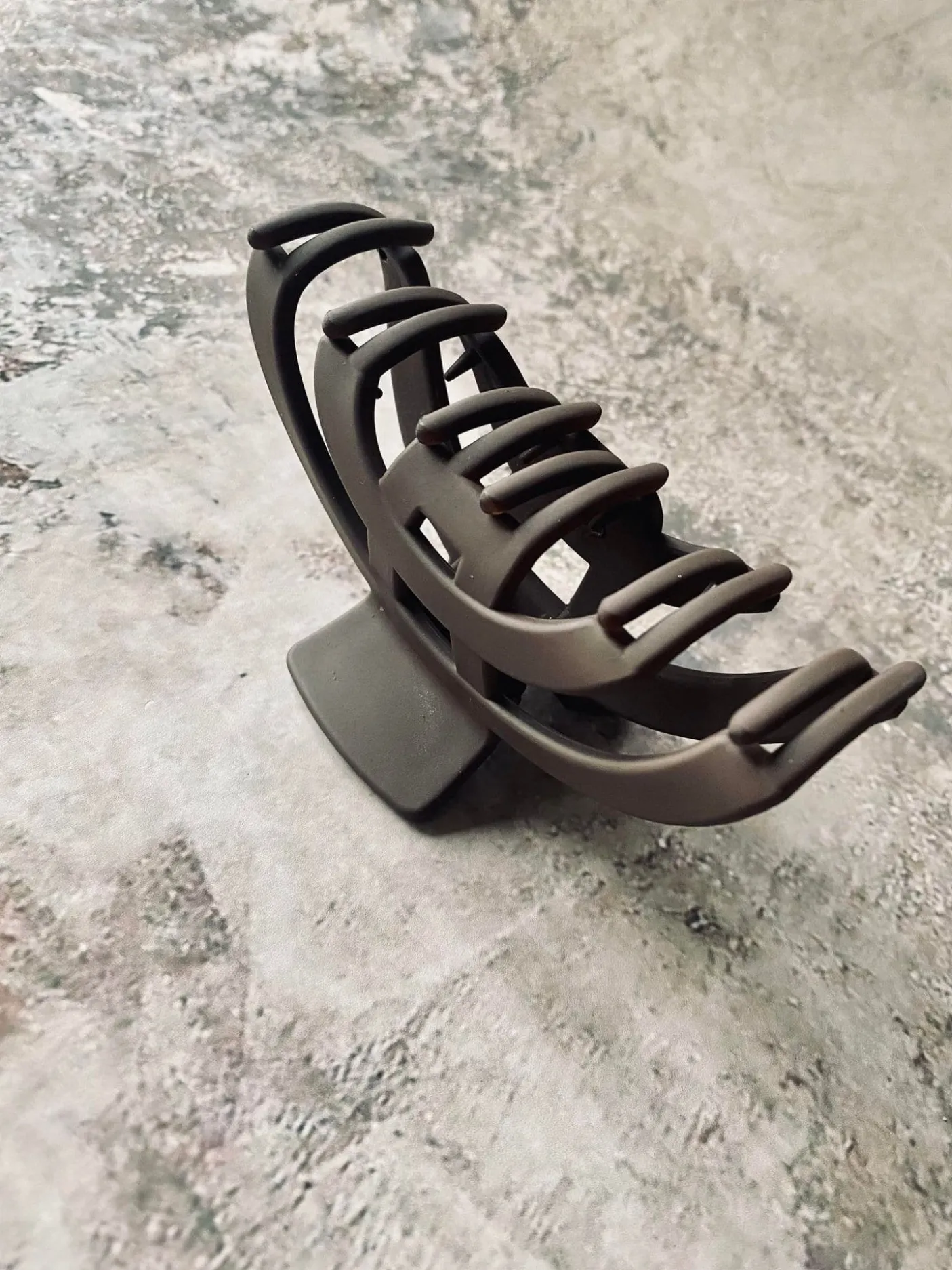 Hårklemme - DARK BROWN