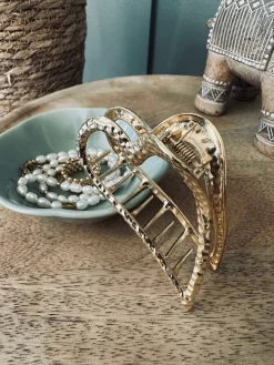 Hårklemme – Golden heart