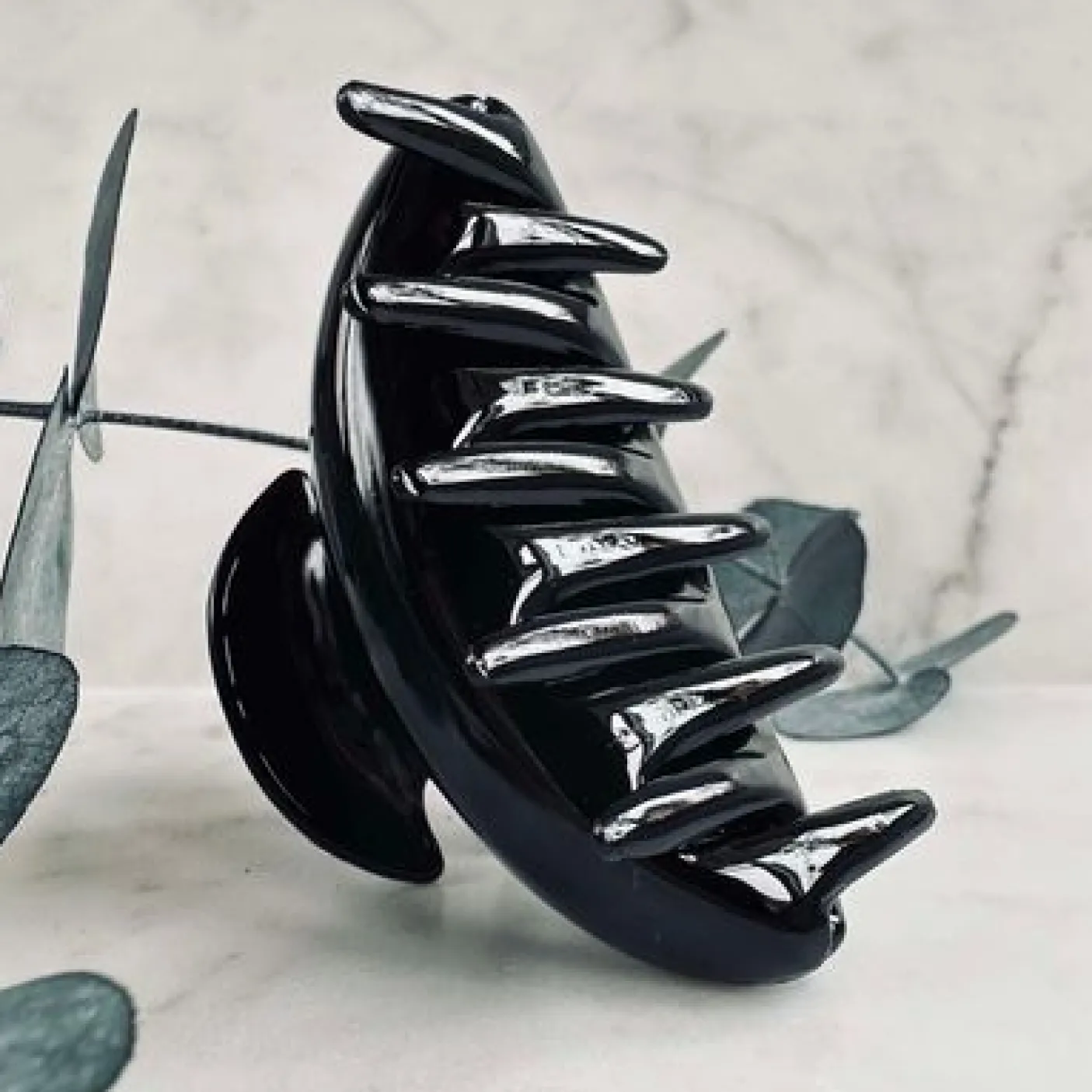 Hårklemme Ava Black