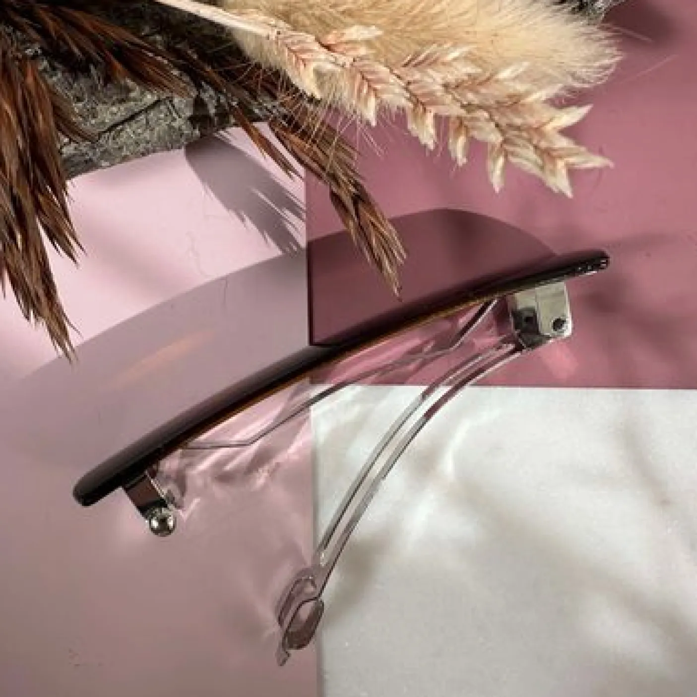 Hårklemme Esther - Brown