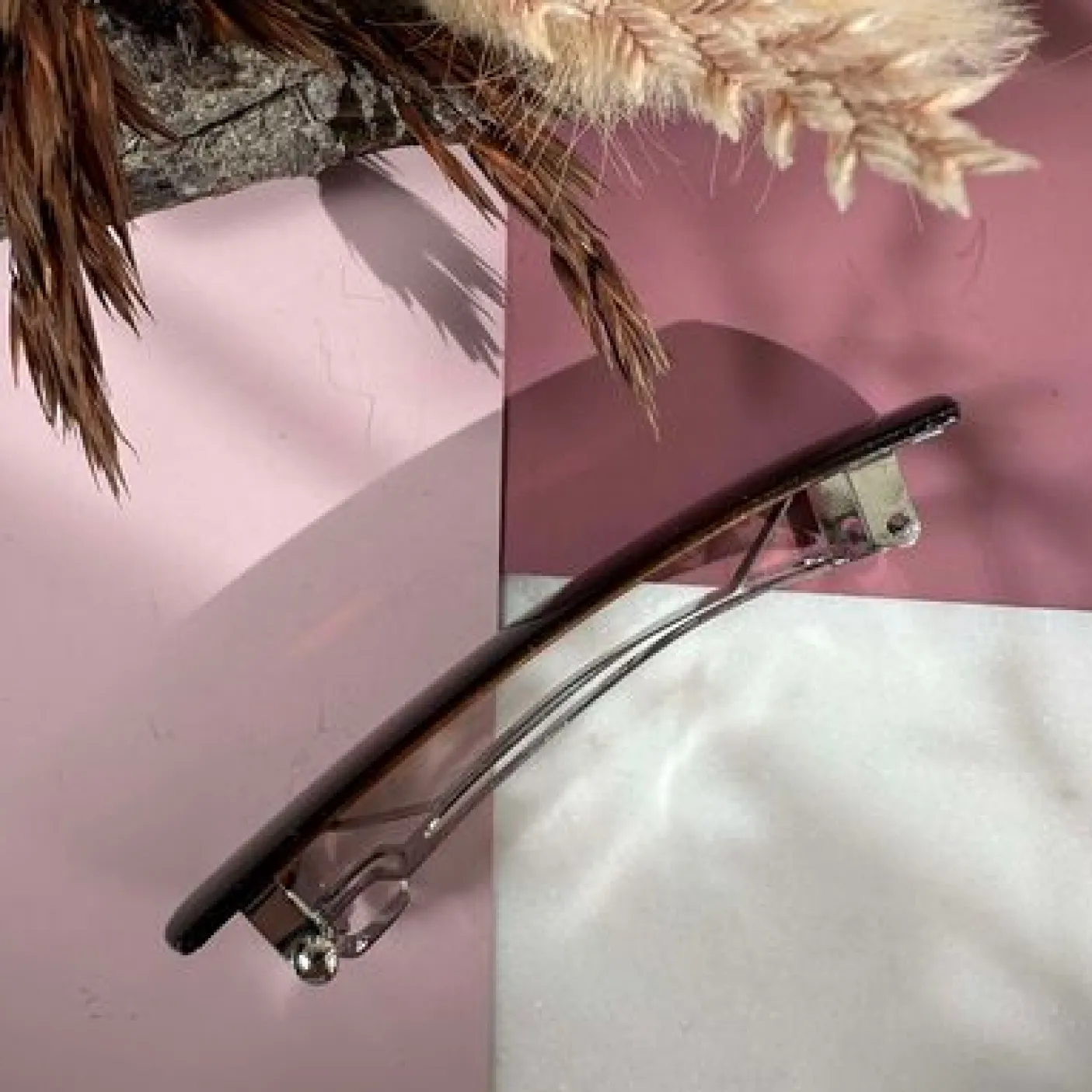 Hårklemme Esther - Brown