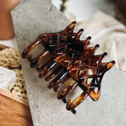 Hårklemme Gaisa brown