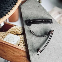 Hårklemmer Mina Brown 2 stk