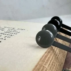 Hårnåle Black / Grey - 4 stk