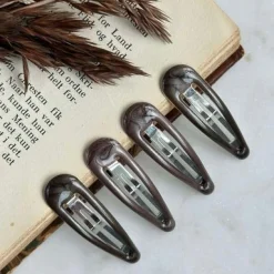 Hårspænder Beige Shimmer - 4 stk.