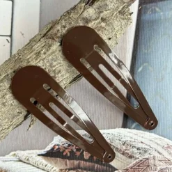 Hårspænder Brown - 2 stk