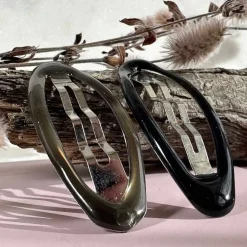 Hårspænder Brown / Black - 4 stk