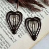 Hårspænder Brown Heart - 2 stk.
