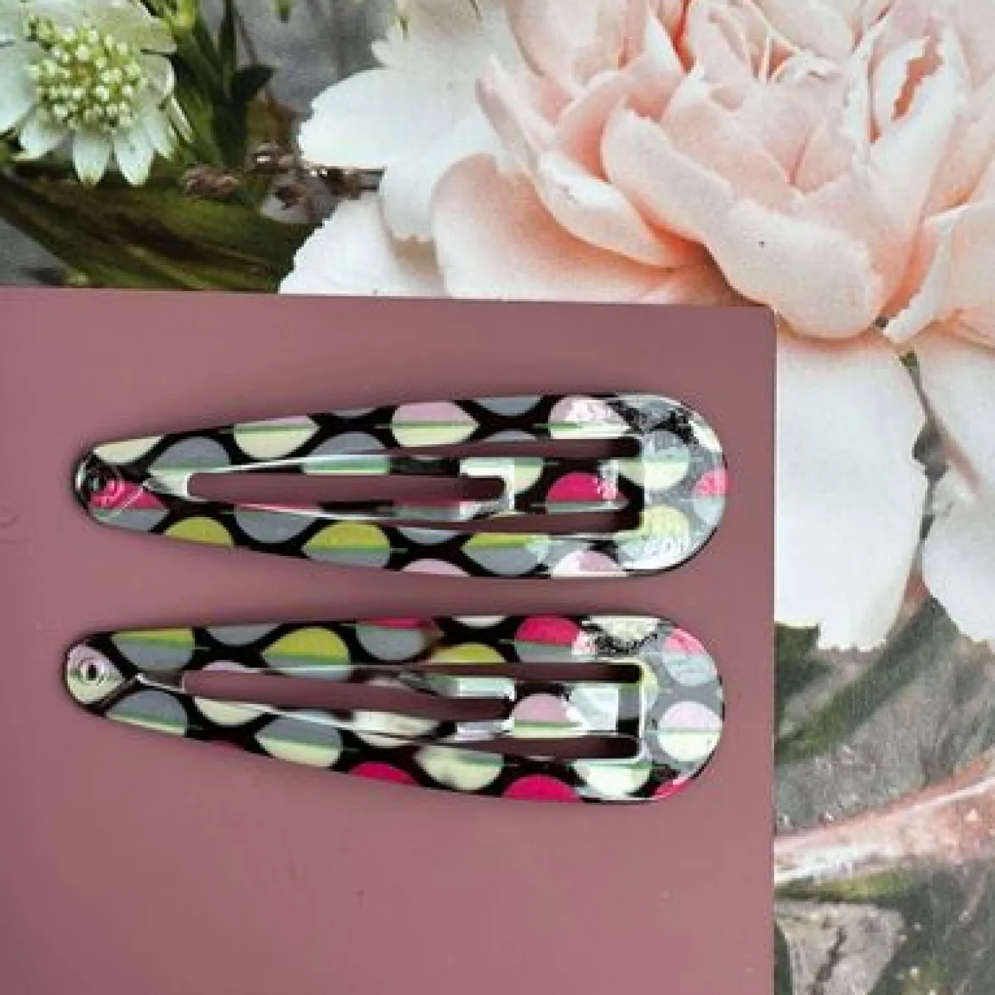 Hårspænder Color Leaf- 2 stk.