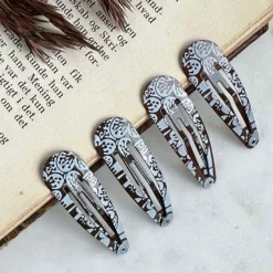 Hårspænder Eva Brown - 4 stk