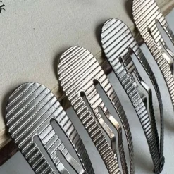 Hårspænder Silver Shine - 4 stk