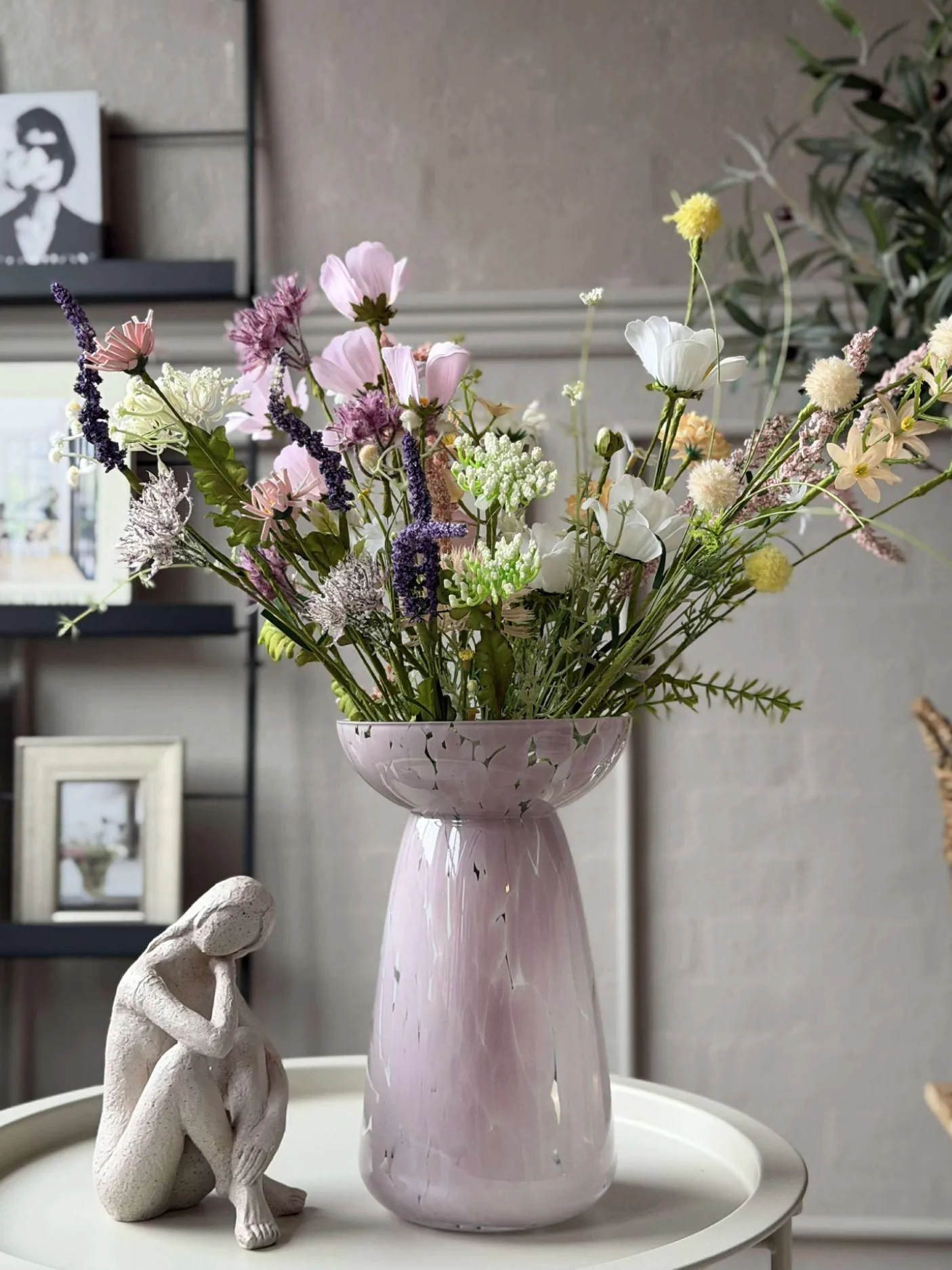 Hyacintvase Milla XL - Rosa