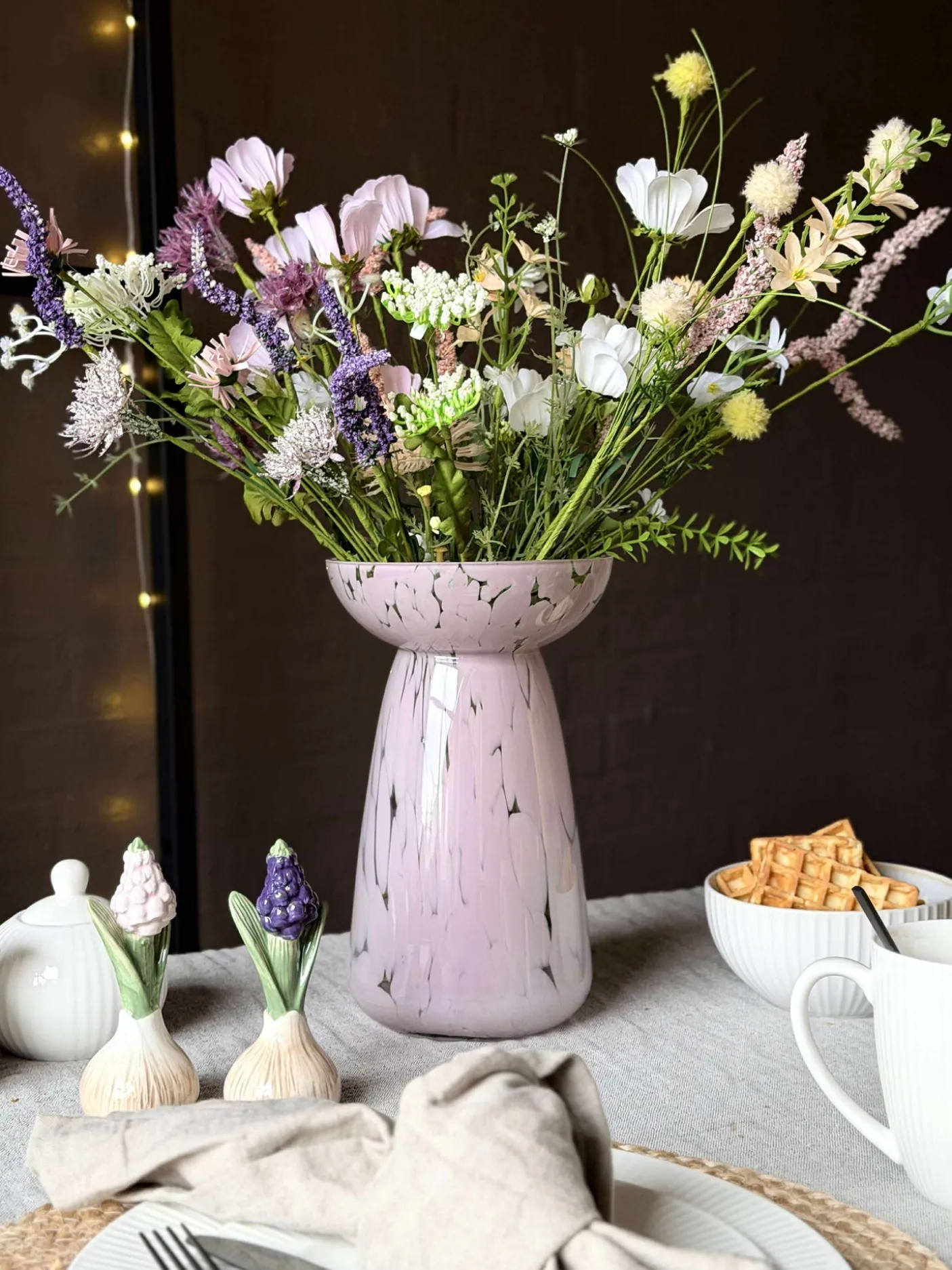 Hyacintvase Milla XL - Rosa