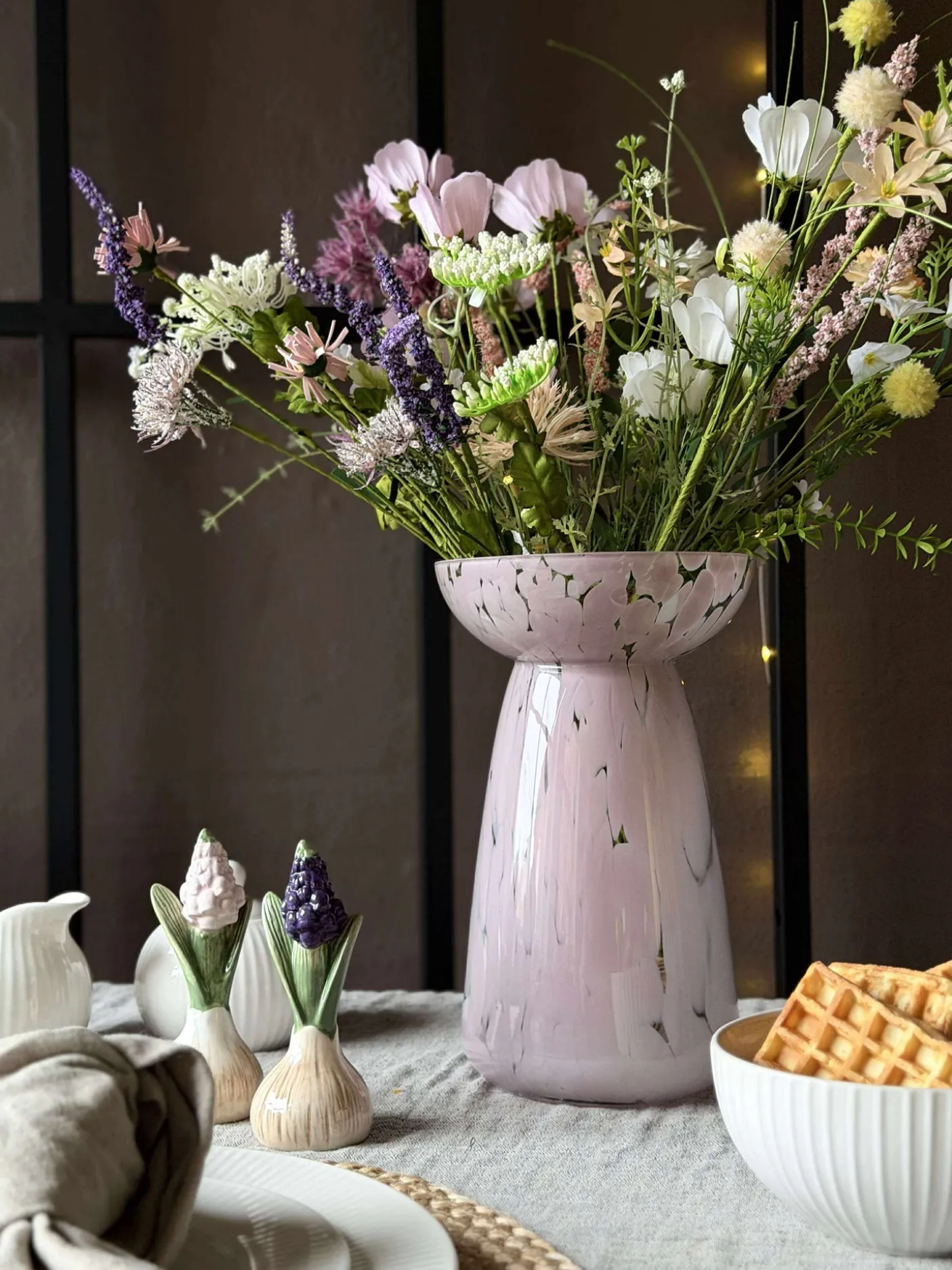 Hyacintvase Milla XL - Rosa