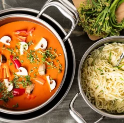 Hybrid gryde m. låg Ø20cm