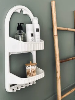 Hylde til brusekabine