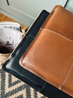 Hynde i læder 90 cm - Cognac bøffellæder