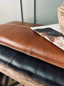 Hynde i læder 90 cm - Cognac bøffellæder