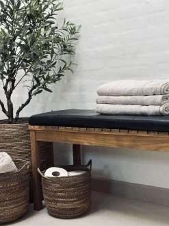 Hynde i læder Tokyo - 118cm Sort