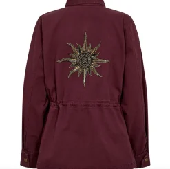 Jakke cargo - Burgundy