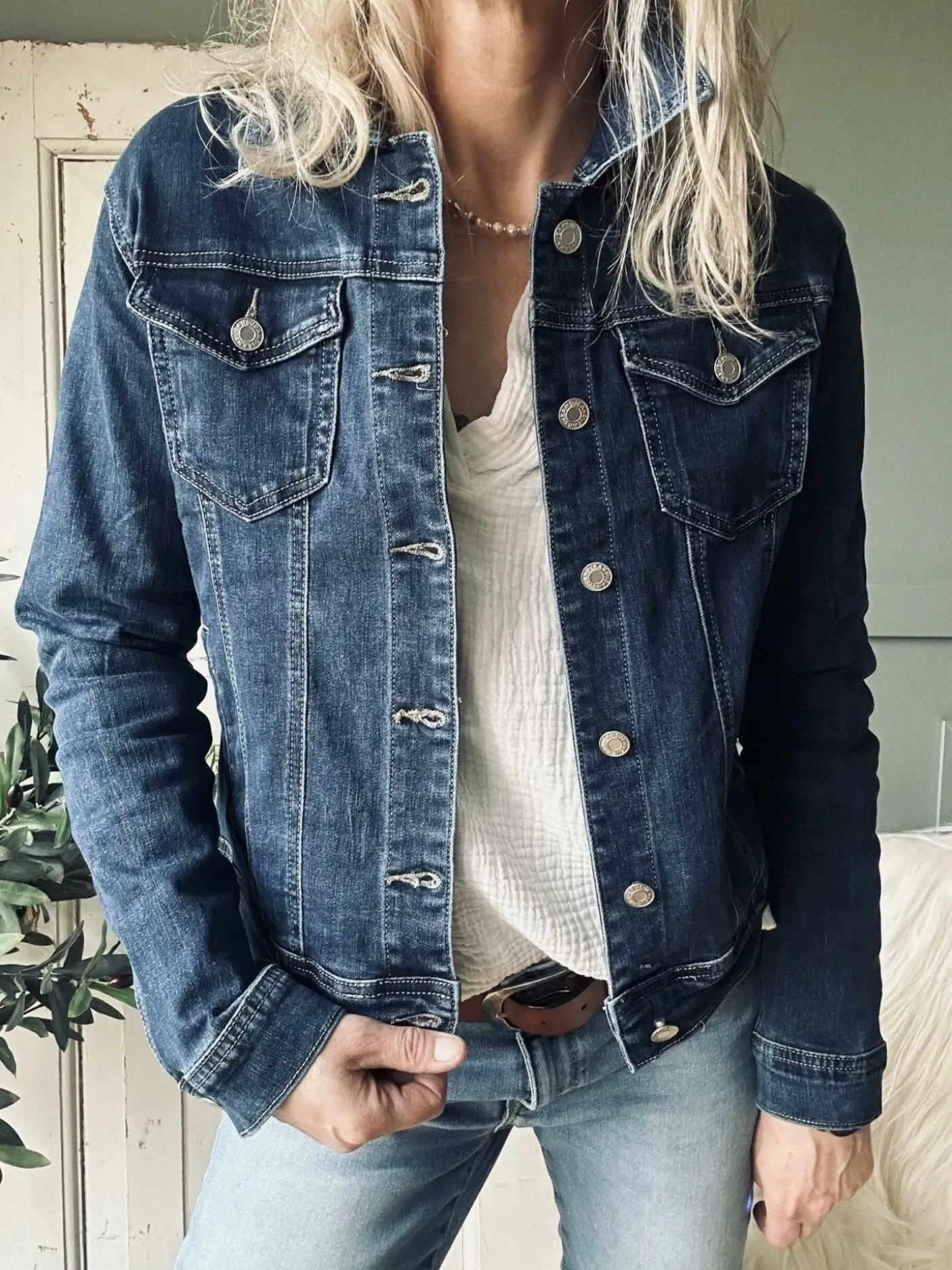 Jakke Denim dark