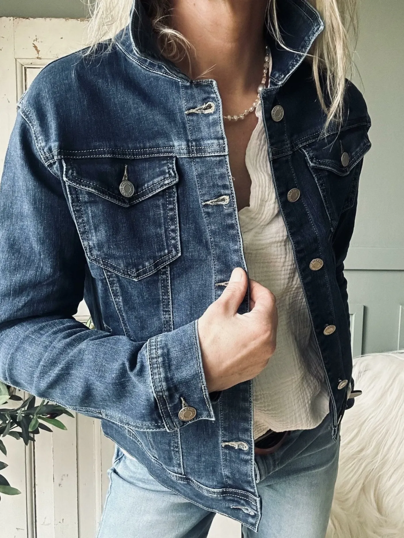 Jakke Denim dark
