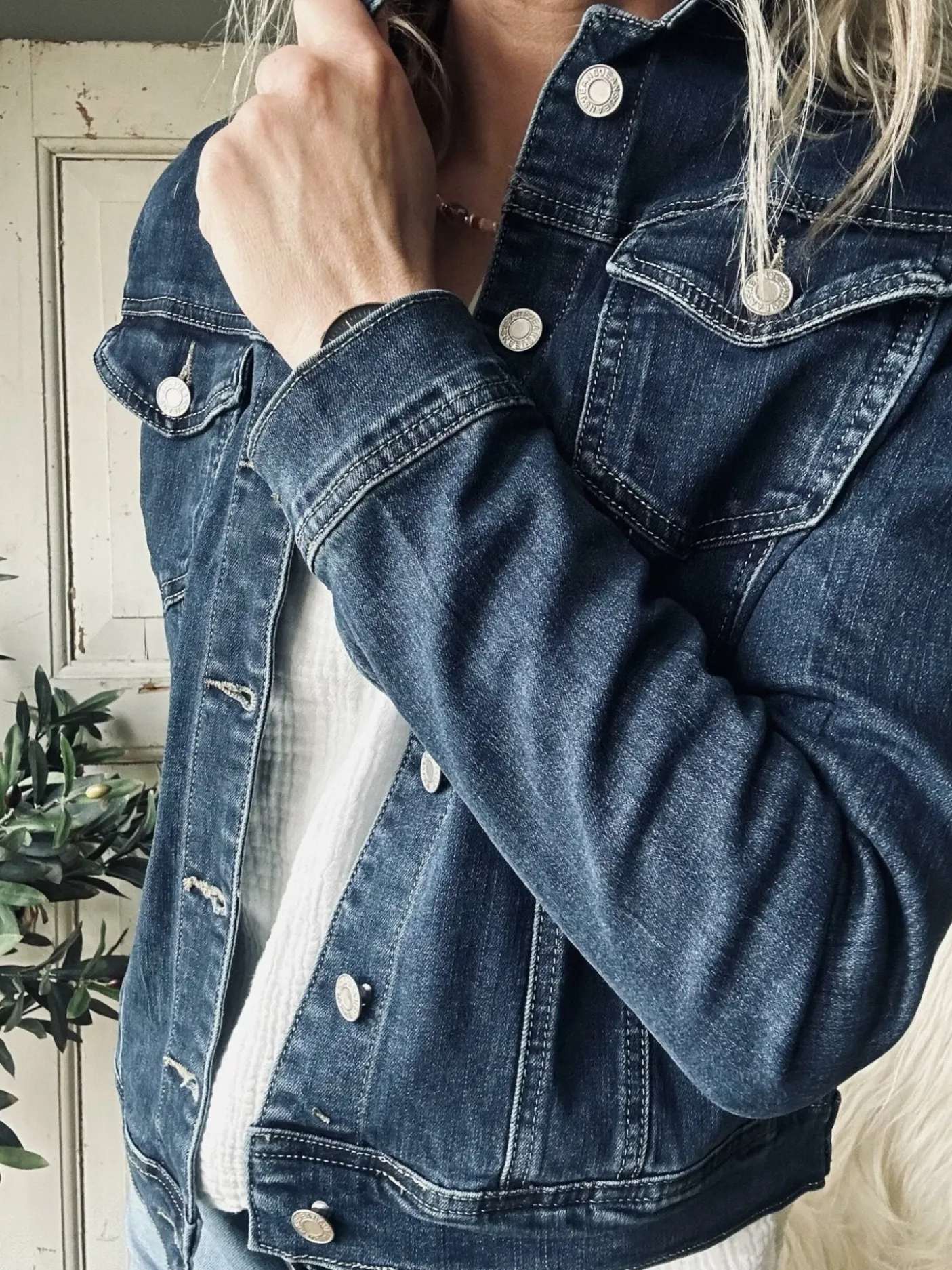 Jakke Denim dark