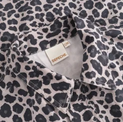Jakke Leopard Grey