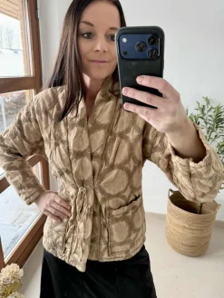 Jakke med broderi - Alison