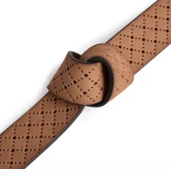 Jeans bælte dekoreret med hulmønstre