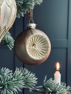 Julekugler i glas GOLD - Pakke med 3 stk