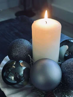 Julekugler Navy - 10stk.