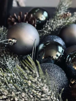 Julekugler Navy - 10stk.