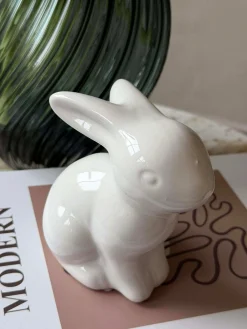 Kanin Hvid keramik