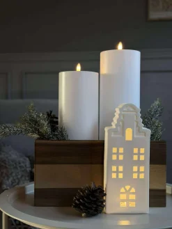 Kasse akacietræ - 30cm