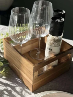 Kasse akacietræ - 20x20