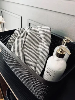 Kasse med låg - Medium VILA BLACK