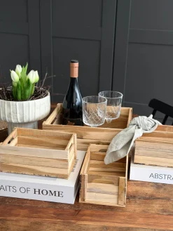 Kasser - Sæt med 4 stk